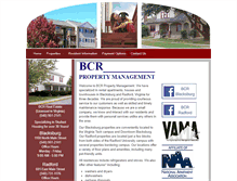 Tablet Screenshot of bcrpropertymanagement.com